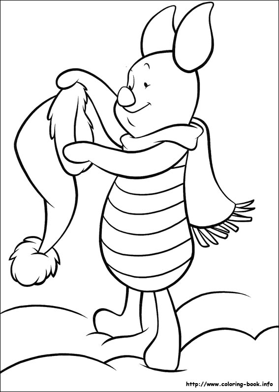 Winnie the Pooh coloring picture